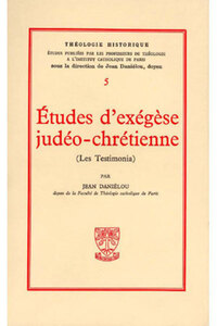 TH N5 - ETUDES D'EXEGESE JUDEO-CHRETIENNE