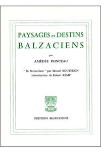 PAYSAGES ET DESTINS BALZACIENS