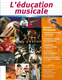 EDUCATION MUSICALE DOSSIER PERCUSSION 549-550