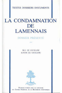 LA CONDAMNATION DE LAMENNAIS - N 5