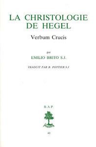 BAP N40 - LA CHRISTOLOGIE DE HEGEL