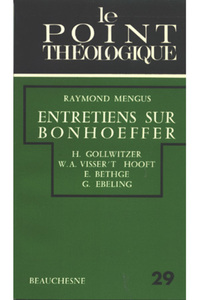 ENTRETIENS SUR BONHOEFFER