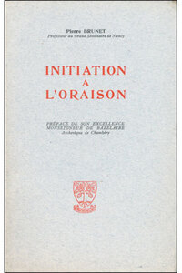 INITIATION A L'ORAISON