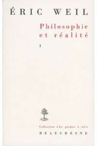 PHILOSOPHIE ET REALITE - TOME 1