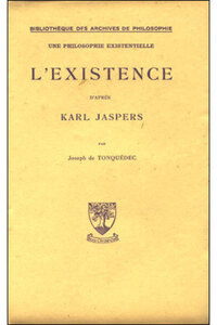L'EXISTENCE D'APRES KARL JASPERS