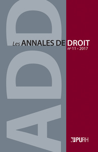 LES ANNALES DE DROIT, N  11/2017