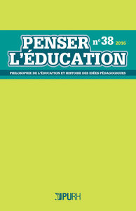 PENSER L'EDUCATION, N  38/2016