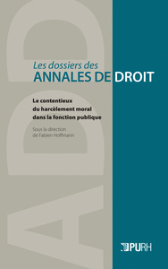 Contentieux du harcèlement moral dans la fonction publique