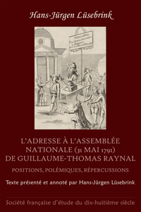 L'Adresse à l'Assemblée Nationale (31 mai 1791)