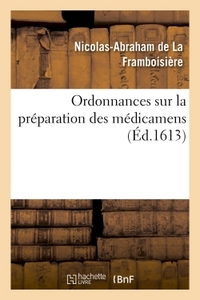 ORDONNANCE SUR LA PREPARATION DES MEDICAMENS TANT SIMPLES QUE COMPOSES