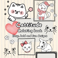 Cattitude Coloring Book