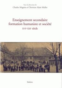 ENSEIGNEMENT SECONDAIRE FORMATION HUMANISTE ET SOCIETE