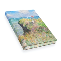 CARNET HAZAN PLEINE TOILE MONET - PROMENADE SUR LA FALAISE