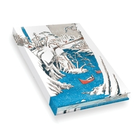 Carnet Hazan effet soie. Hiroshige