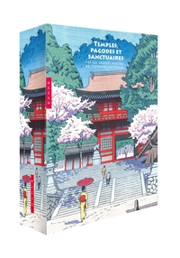 Temples, pagodes et sanctuaires par les grands maîtres de l'estampe japonaise (coffret)