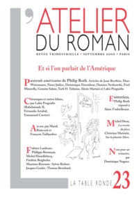 L'ATELIER DU ROMAN