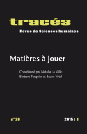 Tracés, n° hors-série/2015