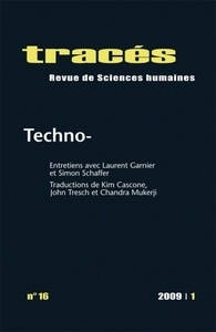 TRACES, N 16/2009. TECHNO-