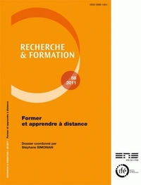 RECHERCHE ET FORMATION, N  68/2011. FORMER ET ENSEIGNER A DISTANCE