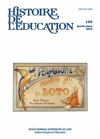 HISTOIRE DE L'EDUCATION, N  133/2012. VARIA