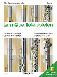 LERN QUERFLOTE SPIELEN BAND 1 MIT CD FLUTE TRAVERSIERE +CD