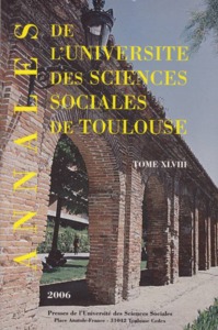 annales ut1 capitole 2006. tome xlviii