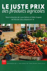 Le juste prix des produits agricoles
