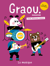 MAGAZINE GRAOU N 40 LA MUSIQUE - FEV/MARS 2024