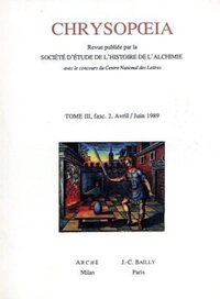 Chrysopoeia - tome 3 - fasc. 2. Avril/Juin 1989