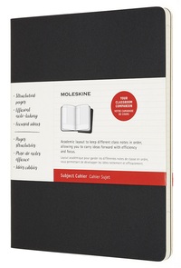CAHIER DE NOTES XL NOIR ET KRA