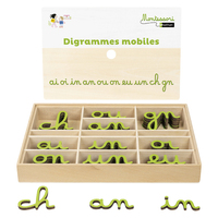 Montessori par Nathan - Digrammes mobiles