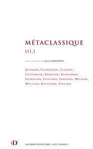 Métaclassique III, 1