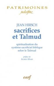 SACRIFICES ET TALMUD
