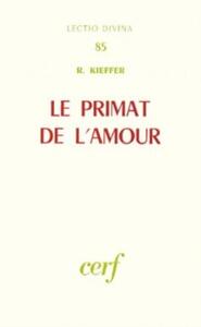 LE PRIMAT DE L'AMOUR