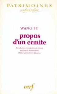 PROPOS D'UN ERMITE