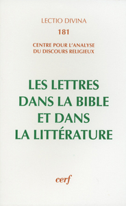 LES LETTRES DANS LA BIBLE ET DANS LA LITTERATURE