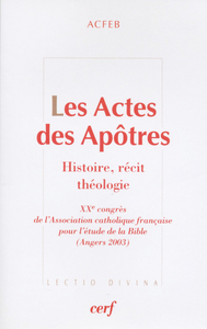 LES ACTES DES APOTRES - XXE CONGRES