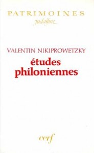 ETUDES PHILONIENNES