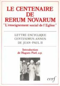 LE CENTENAIRE DE RERUM NOVARUM