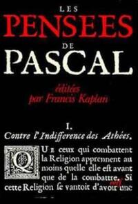 LES PENSEES DE PASCAL