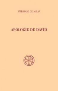 SC 239 APOLOGIE DE DAVID