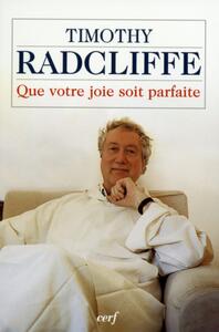 QUE VOTRE JOIE SOIT PARFAITE