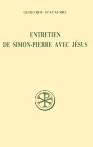 SC 364 ENTRETIEN DE SIMON-PIERRE AVEC JÉSUS