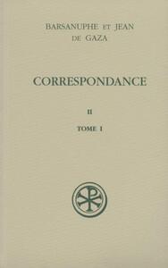 Correspondance 2 tome 1