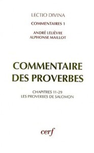 Commentaire des proverbes 1