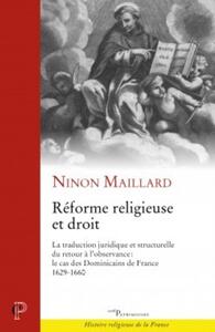 RÉFORME RELIGIEUSE ET DROIT