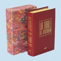 LA BIBLE DE JERUSALEM - CUIR SOUS COFFRET