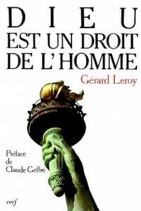 Dieu est un droit de l'homme