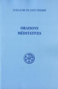 SC 324 ORAISONS MEDITATIVES