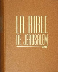 BIBLE DE JERUSALEM - CUIR HAVANE SOUS COFFRET